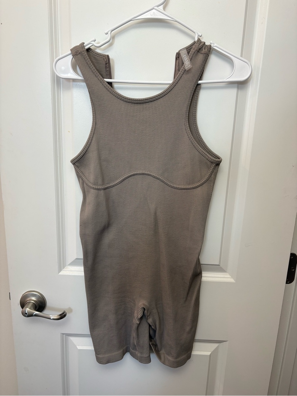 High neck athletic jumpsuit